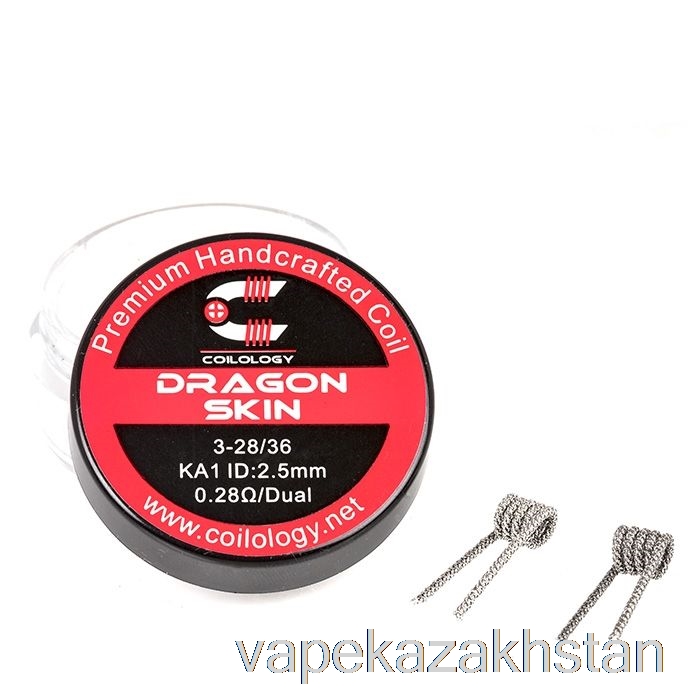 Vape Kazakhstan Coilology Performance Prebuilt Coils Dragon Skin - 0.28ohm KA1